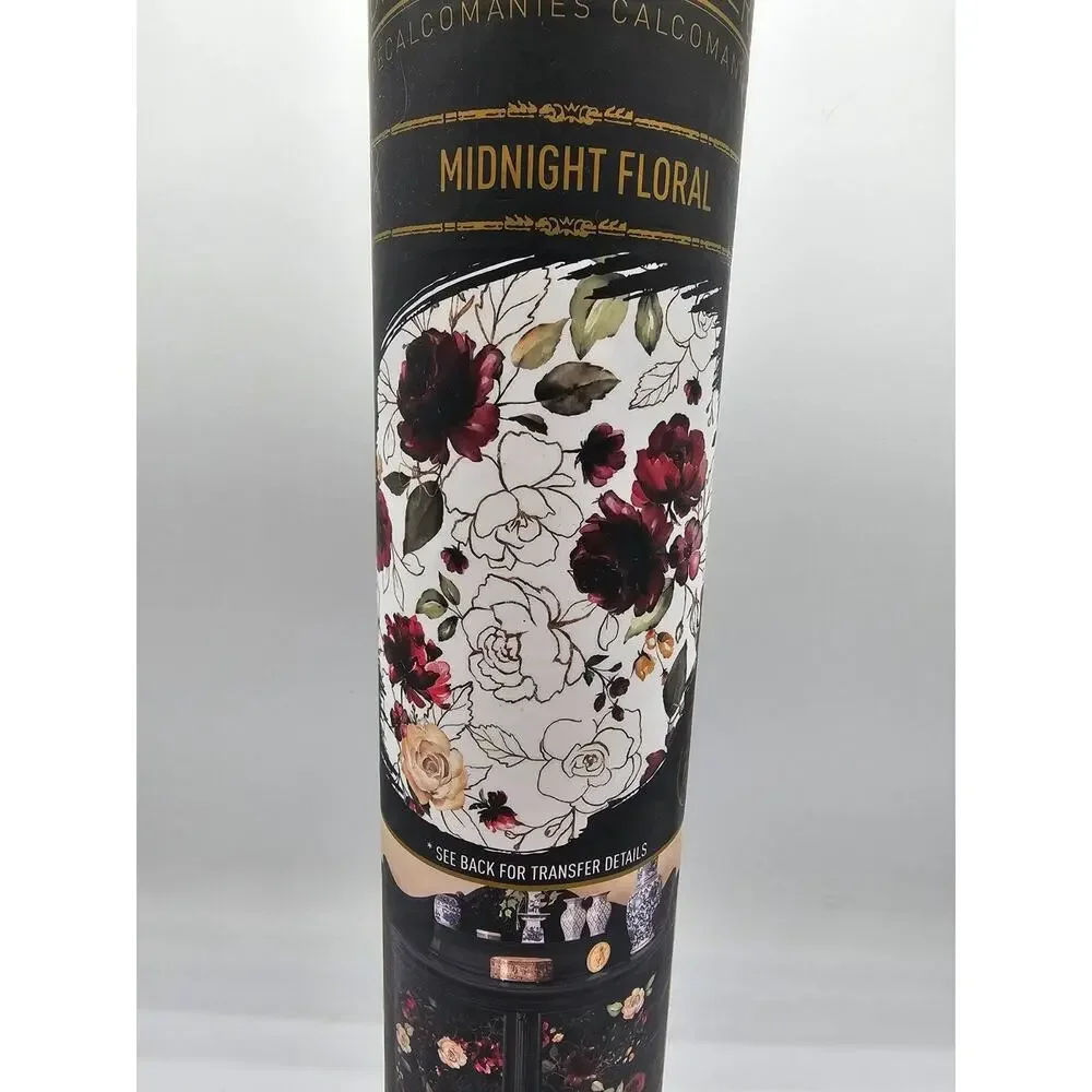 Re-Design with Prima Decor Transfer in the "Midnight Floral" design - Picture 2 of 5